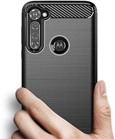 KEEPCA Moto G Stylus 2020 Telefon Esetében,Vékony, Karcsú, Rugalmas TPU Puha Bőr, Szilikon Gumi Szénszálas Anti-Semmiből