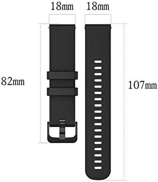 IRJFP 20mm Karkötőt a Csukló Pánt TicWatch E A Garmin Venu A Forerunner 645 Szilikon Smartwatch Watchband
