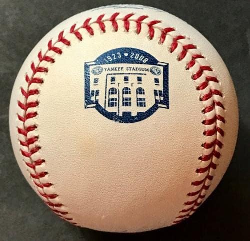 MARIANO RIVERA (Yankees) aláírt Rawlings Yankee Stadion Logó Baseball -SZÖVETSÉG - Dedikált Baseball