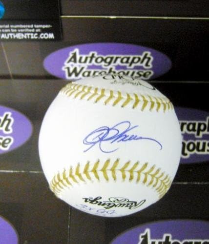 Mike Cameron dedikált Arany Kesztyű Baseball írva 3xGG 01 03 06 (aláírás fejjel lefelé logó) - Dedikált Baseball
