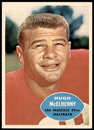 1960 Topps 116 Hugh McElhenny San Francisco 49ers (Foci Kártya) NM+ 49-Washington