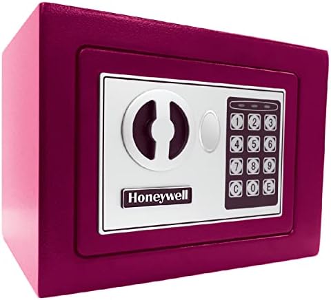Honeywell Széfek & Ajtó Zárak 5005 Acél Biztonsági Biztonságos Digitális Zár, 0.17-köbláb, Rózsaszín
