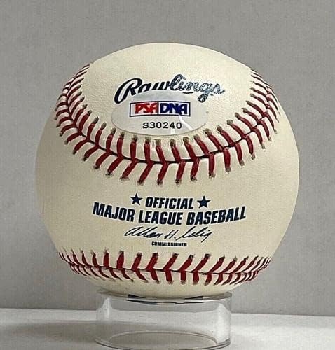 Greg Maddux Aláírt Hivatalos Major League Baseball PSA/DNS-HOF Braves - Dedikált Baseball