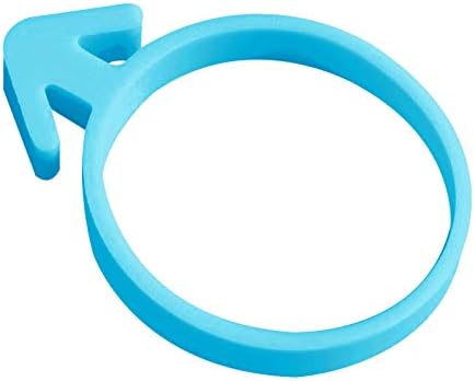Szilikon Gyűrű Táska Nyakkendő 10pc Gyűrű Gyűrű Cső Kötelező Eszköz Pecsét Kábel Rögzítő Konyha，Étkezési & Bar Utazási Snack