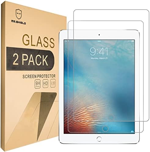 Mr Pajzs [2-PACK] Célja, Az iPad mini Pro (12.9 Inch) [2015-2017 Változat] [Edzett Üveg] Képernyő Védő [0.3 mm-es Ultra Vékony