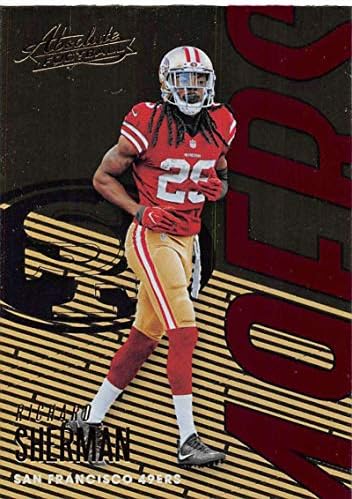 2018 Abszolút Futball 88 Richard Sherman San Francisco 49ers Hivatalos NFL Kereskedelmi Kártya által Panini