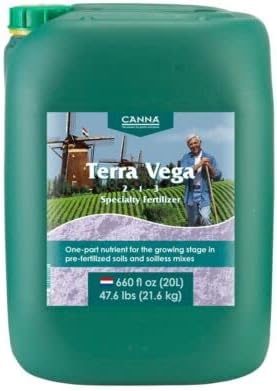 Canna Terra Vega 20 Liter Hidrokultúrás Bázis 1-Rész Nőnek Veg Tápanyag-20L .GH45843 3468-T34562FD90935