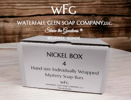 WFG-TŐL VÍZESÉS GLEN SOAP COMPANY, LLC. OSSZA meg AZ ÉGNEK, Nikkel Doboz 4 véletlenszerű kezét szappanok (Titokzatos)