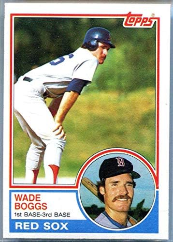 Wade Boggs 1983 Topps Kártya Asztalon Baseball Kártyák