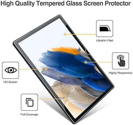 ProCase Gyerekek az Esetben a Csomag Edzett Üveg kijelző Védő fólia Galaxy Tab A8 2022