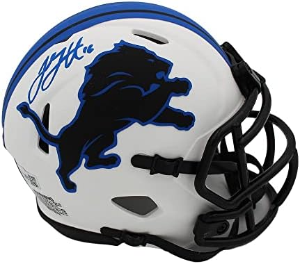 Jared Goff Aláírt Detroit Lions Sebesség Hold NFL Mini Sisak - Dedikált NFL Mini Sisak