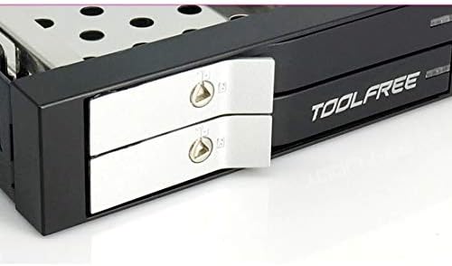 TOOLFREE 2,5 hüvelykes Hajlékonylemez-Meghajtó Tálcája Single/Double Bay-Merevlemez-Meghajtó SATA 6Gbps a HDD/SSD-Merevlemez-Burkolat