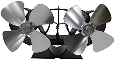 LYNLYN Hő Self-Powered Kandalló Kályha Tetején Csendes Ventilátor 8 Pengék 2 Monitorok Alumínium Hatékonyan Meleg Nagy Szoba
