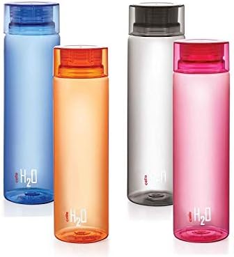 Cselló H2O Törhetetlen Üveg, 1 Liter, Set, 4, Színe Változhat