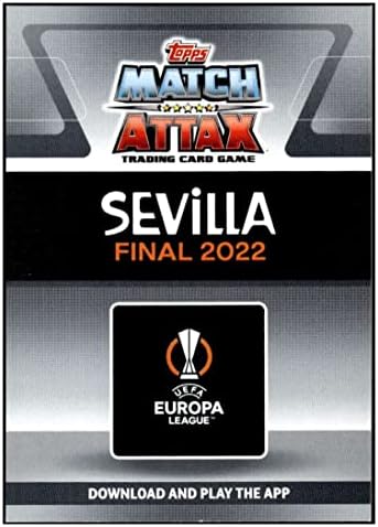 SEVILLA UTOLSÓ 2021-22 Topps Match Attax Extra UEFA Bajnokok Liga Verseny Döntő CF2 NM+-MT+ Foci