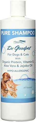 Dr. Goodpet Tiszta Sampon Természetes Hypo-allergén Összetevők: Jojoba, Aloe -, Kókusz -, illetve E-Vitamin - 16 oz.