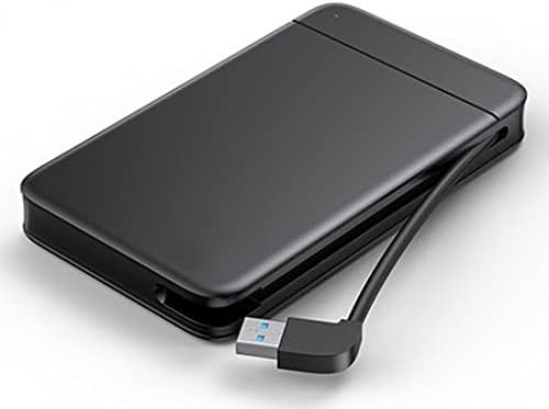 DLOETT HDD-Case 2.5 SSD Esetében a SATA-USB HDD Caddy Hordozható Rögzített Kábel Dokkoló Állomás Külső Merevlemez, SSD Meghajtó