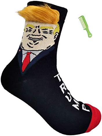 Trump Zokni - Unisex Vicces Ajándék Zokni Újdonság Elnök 2024 Zokni MAGA zokni Ajándék Szett
