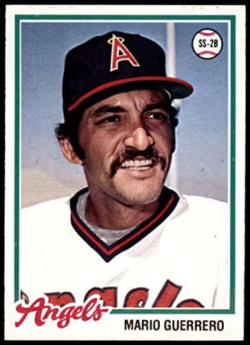 1978 Topps 339 Mario Guerrero Los Angeles Angels (Baseball Kártya) NM+ Angyalok