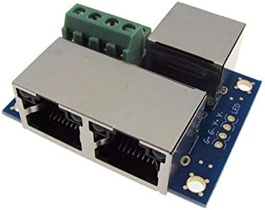 2-1 a kitűzés RJ45 Ethernet Csatlakozó Breakout Board LED ModBus CANbus CANopen